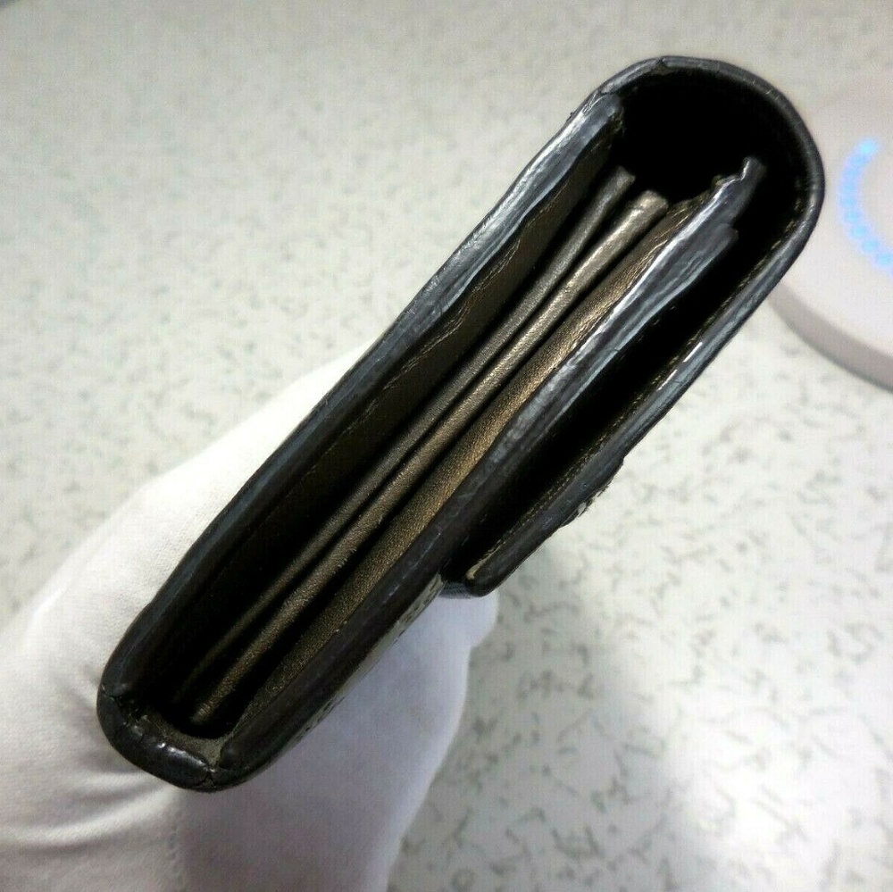 Gucci Gunmetal Silver Microguccissima Wallet - Picture 3 of 8